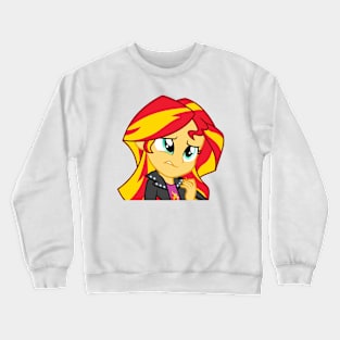 Sunset embarrassed Crewneck Sweatshirt